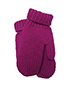 Louis Vuitton Constance Cable Knit Mittens, back view